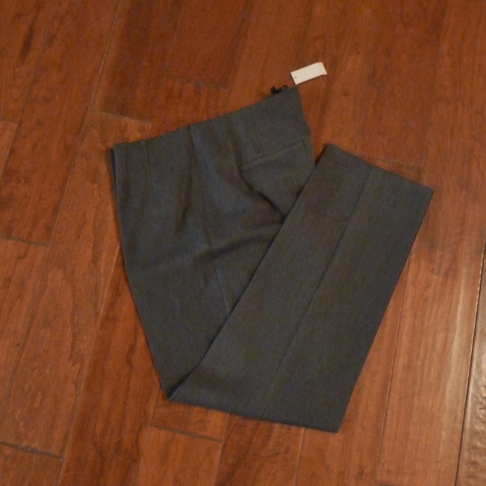 Dk Gray Tapered Leg Pants NWT sz 14